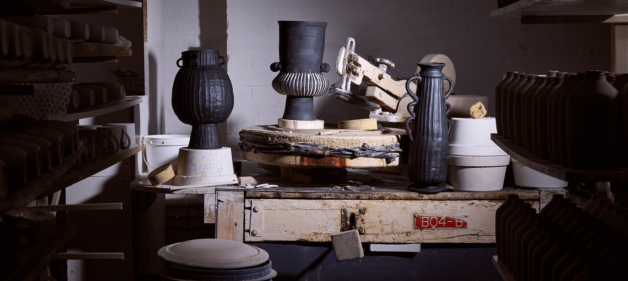 BANNER IMAGE - Macbeth collection by 1882 Ltd. with Frances Palmer, the Witch Vases