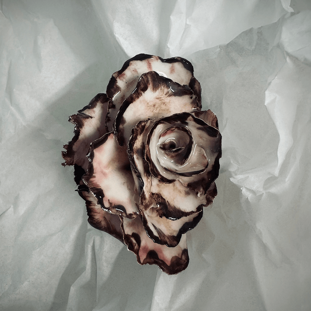 Rose 13 from the 1882 Ltd. Ceramic Rose collection for Valentines