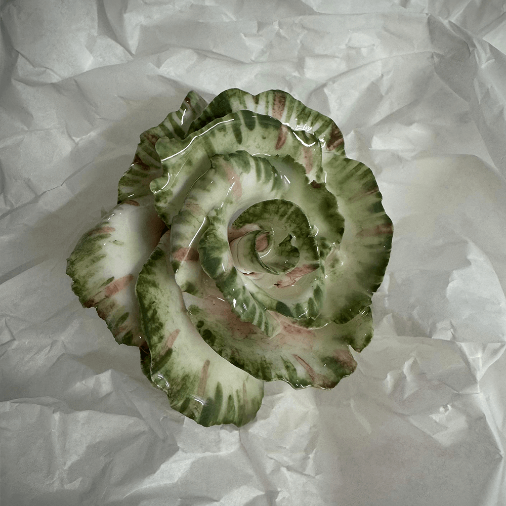 Rose 15 from the 1882 Ltd. Ceramic Rose collection for Valentines