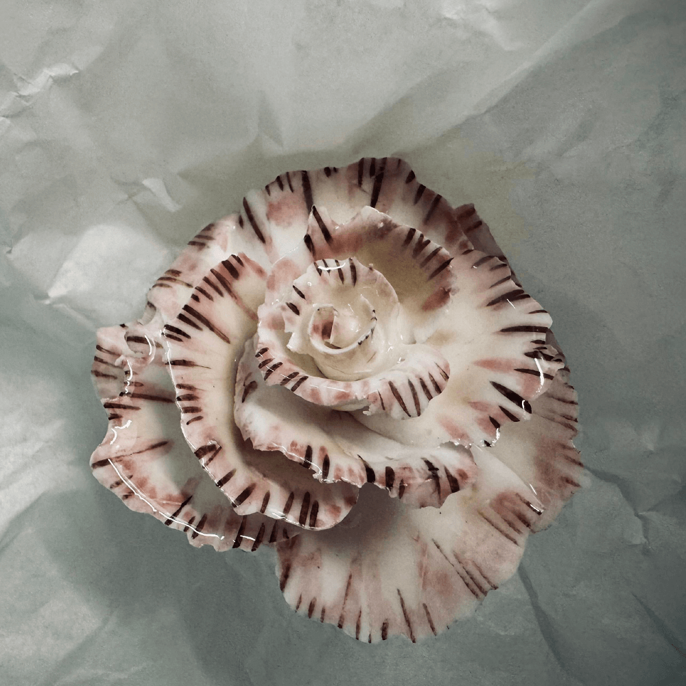 Rose 2 from the 1882 Ltd. Ceramic Rose collection for Valentines