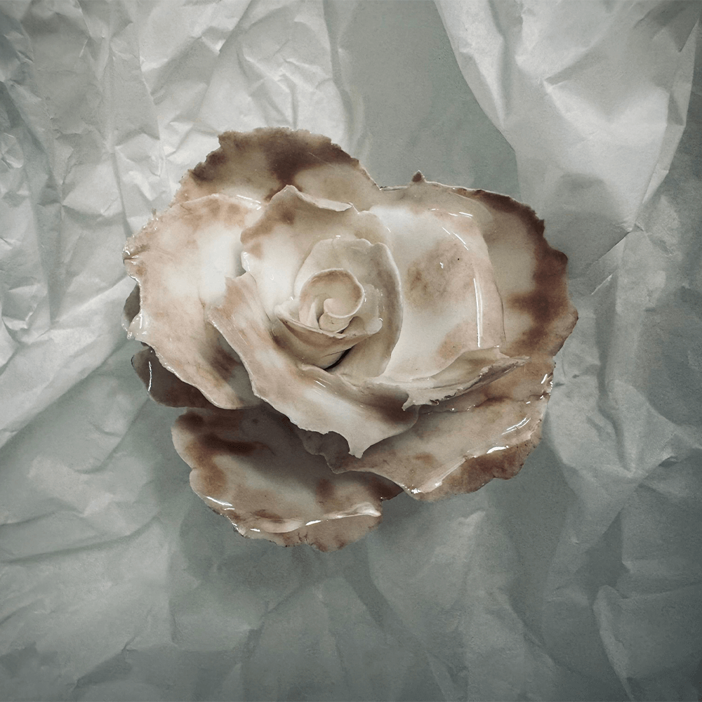 Rose 21 from the 1882 Ltd. Ceramic Rose collection for Valentines