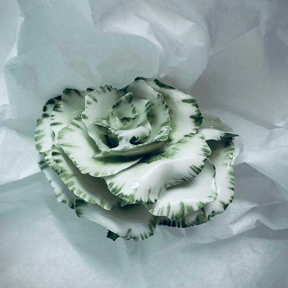 Rose 6 from the 1882 Ltd. Ceramic Rose collection for Valentines